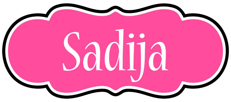 Sadija invitation logo
