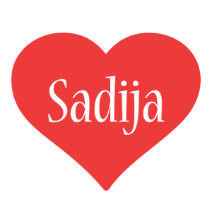 Sadija love logo