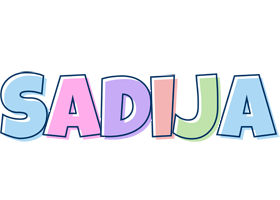 Sadija pastel logo