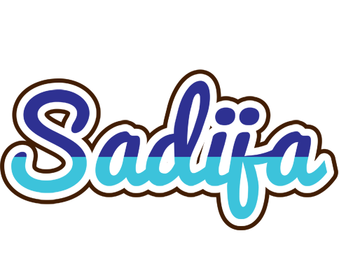 Sadija raining logo