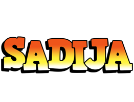 Sadija sunset logo