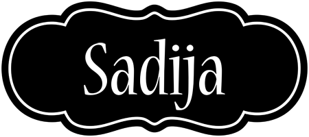 Sadija welcome logo