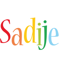 Sadije birthday logo