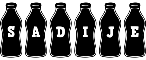 Sadije bottle logo