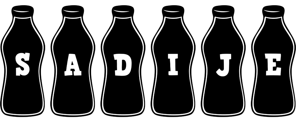Sadije bottle logo