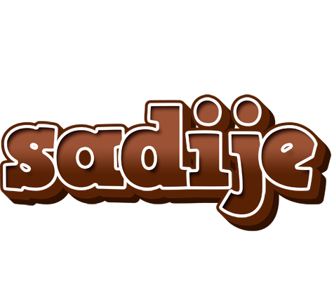 Sadije brownie logo
