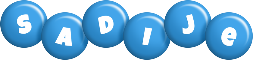 Sadije candy-blue logo