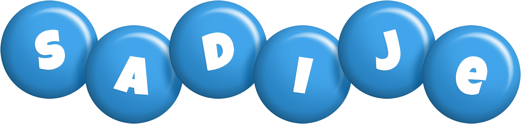 Sadije candy-blue logo