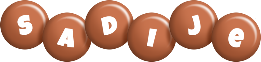 Sadije candy-brown logo