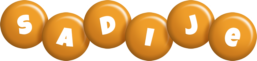 Sadije candy-orange logo