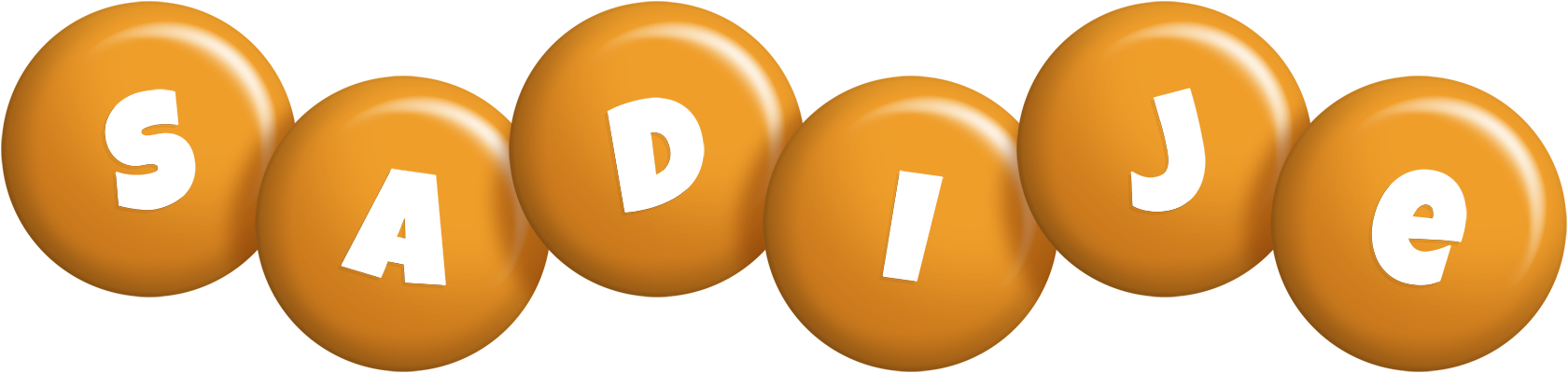 Sadije candy-orange logo