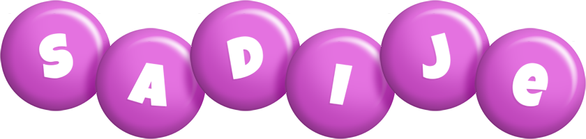 Sadije candy-purple logo