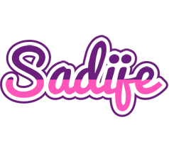 Sadije cheerful logo