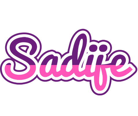 Sadije cheerful logo