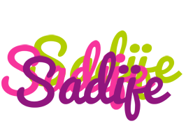 Sadije flowers logo