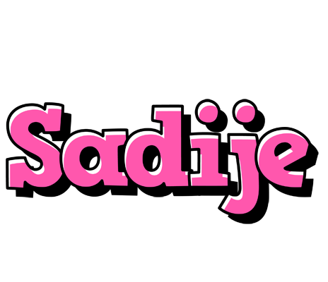 Sadije girlish logo
