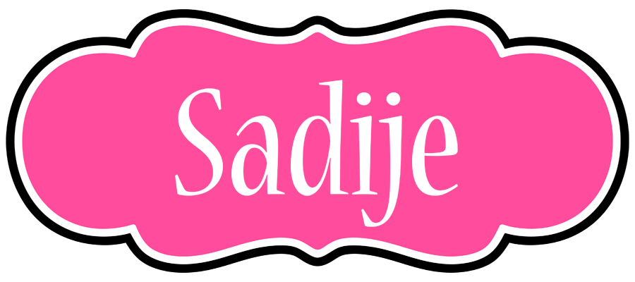 Sadije invitation logo