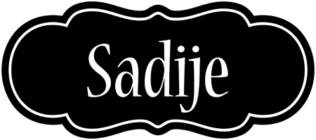 Sadije welcome logo