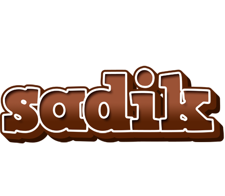 Sadik brownie logo