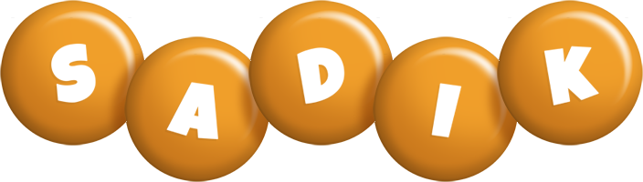Sadik candy-orange logo