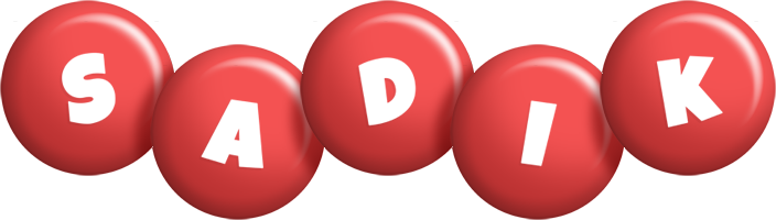 Sadik candy-red logo