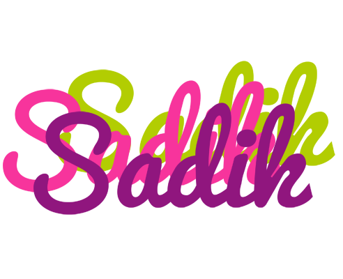 Sadik flowers logo
