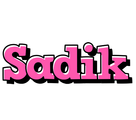 Sadik girlish logo