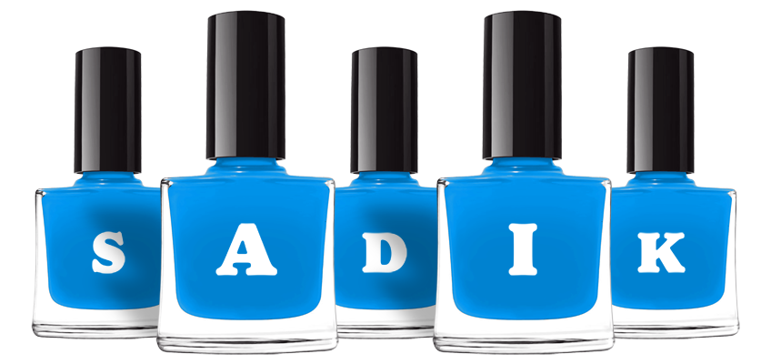 Sadik glossy logo