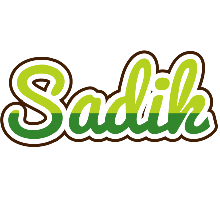 Sadik golfing logo