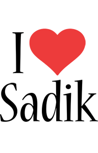 Sadik i-love logo