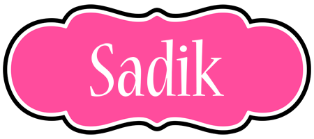 Sadik invitation logo