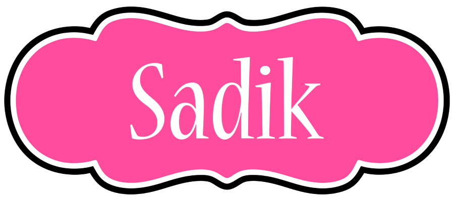 Sadik invitation logo