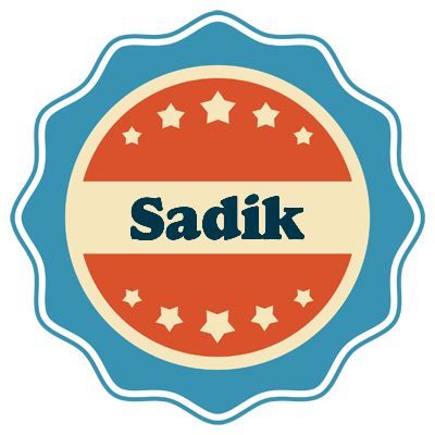 Sadik labels logo