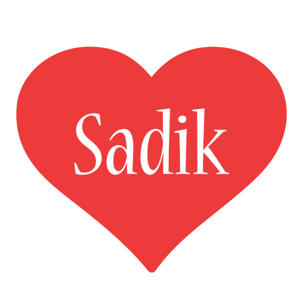 Sadik love logo