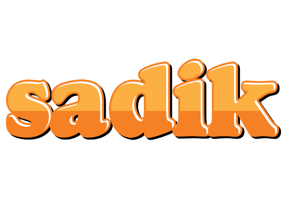 Sadik orange logo