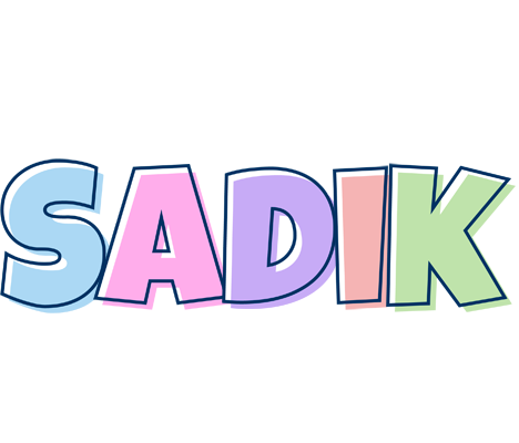 Sadik pastel logo