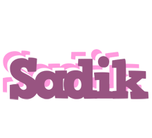 Sadik relaxing logo