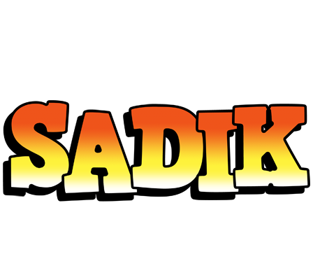 Sadik sunset logo