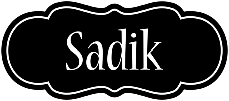 Sadik welcome logo