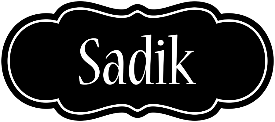 Sadik welcome logo