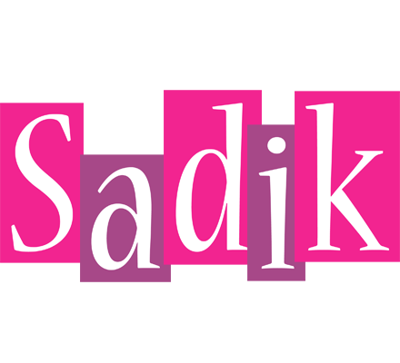 Sadik whine logo