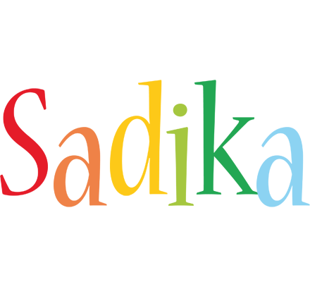 Sadika birthday logo