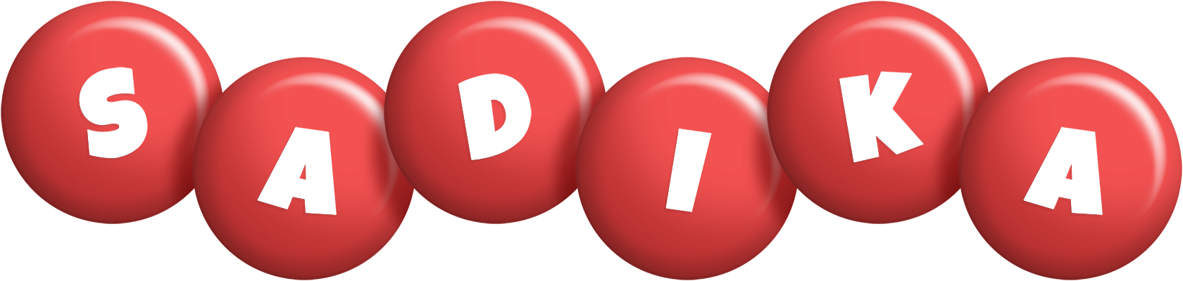 Sadika candy-red logo
