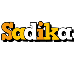 Sadika cartoon logo