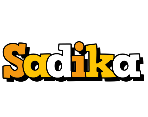 Sadika cartoon logo