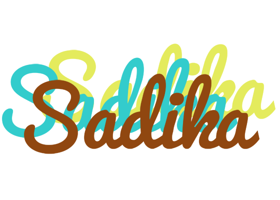 Sadika cupcake logo