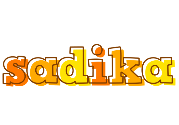 Sadika desert logo