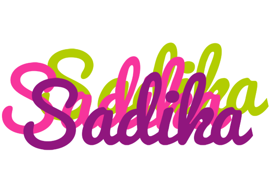 Sadika flowers logo