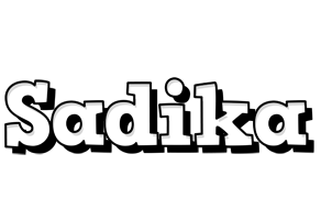 Sadika snowing logo