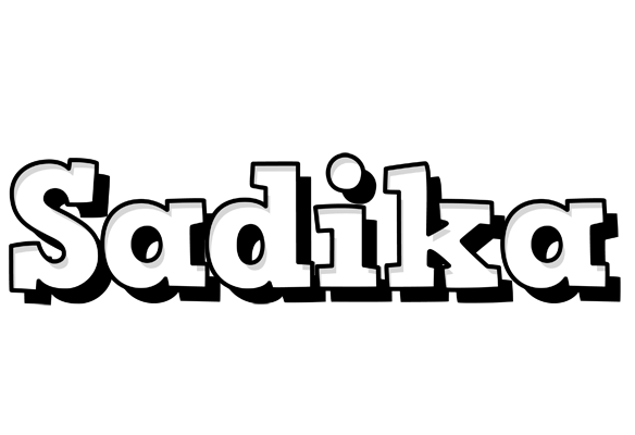 Sadika snowing logo